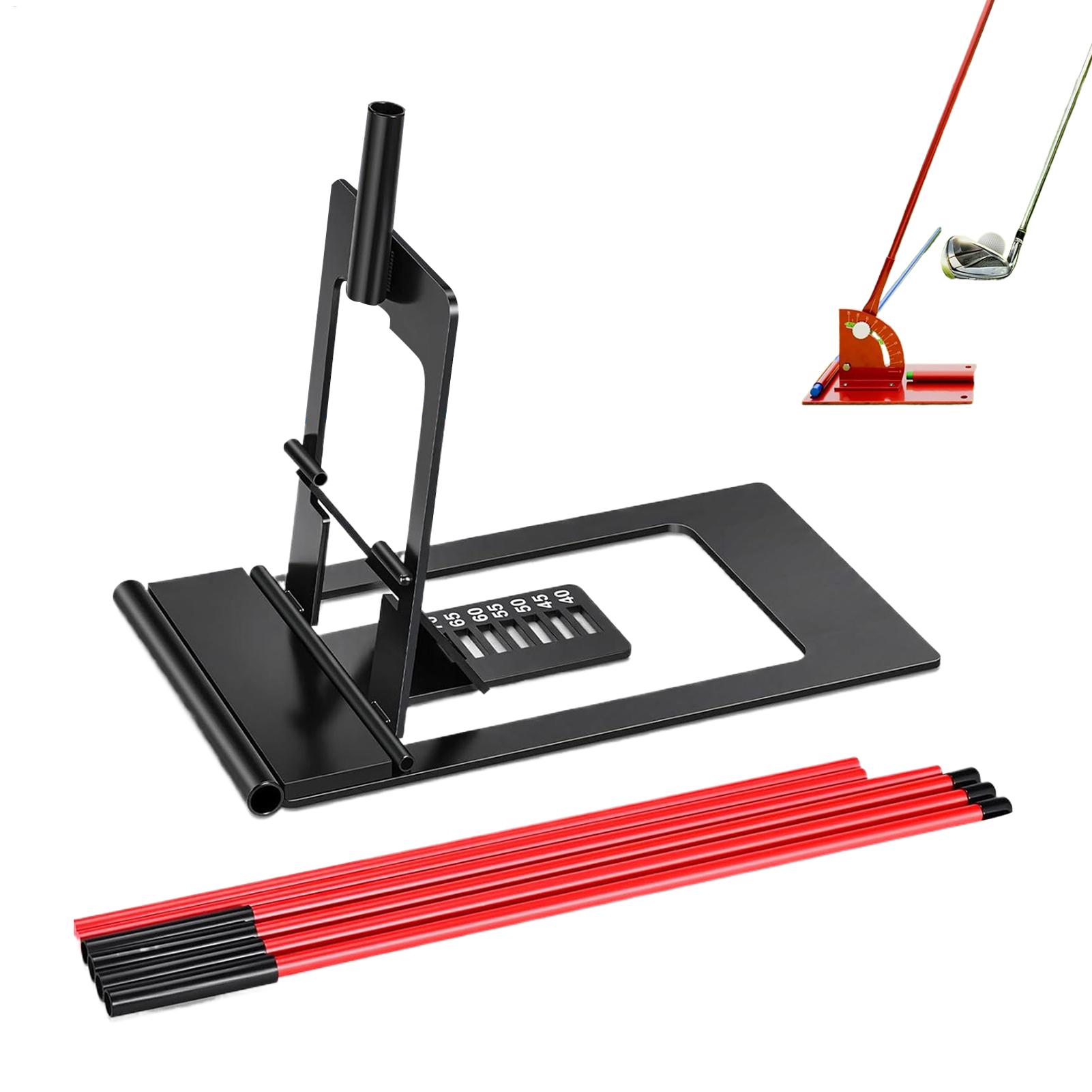 Golf Equipment For Beginners - ゴルフパットトレーナー 調整可能な角度調整練習スティック ゴルフスイングパットトレーナー 男性 女性 大人
