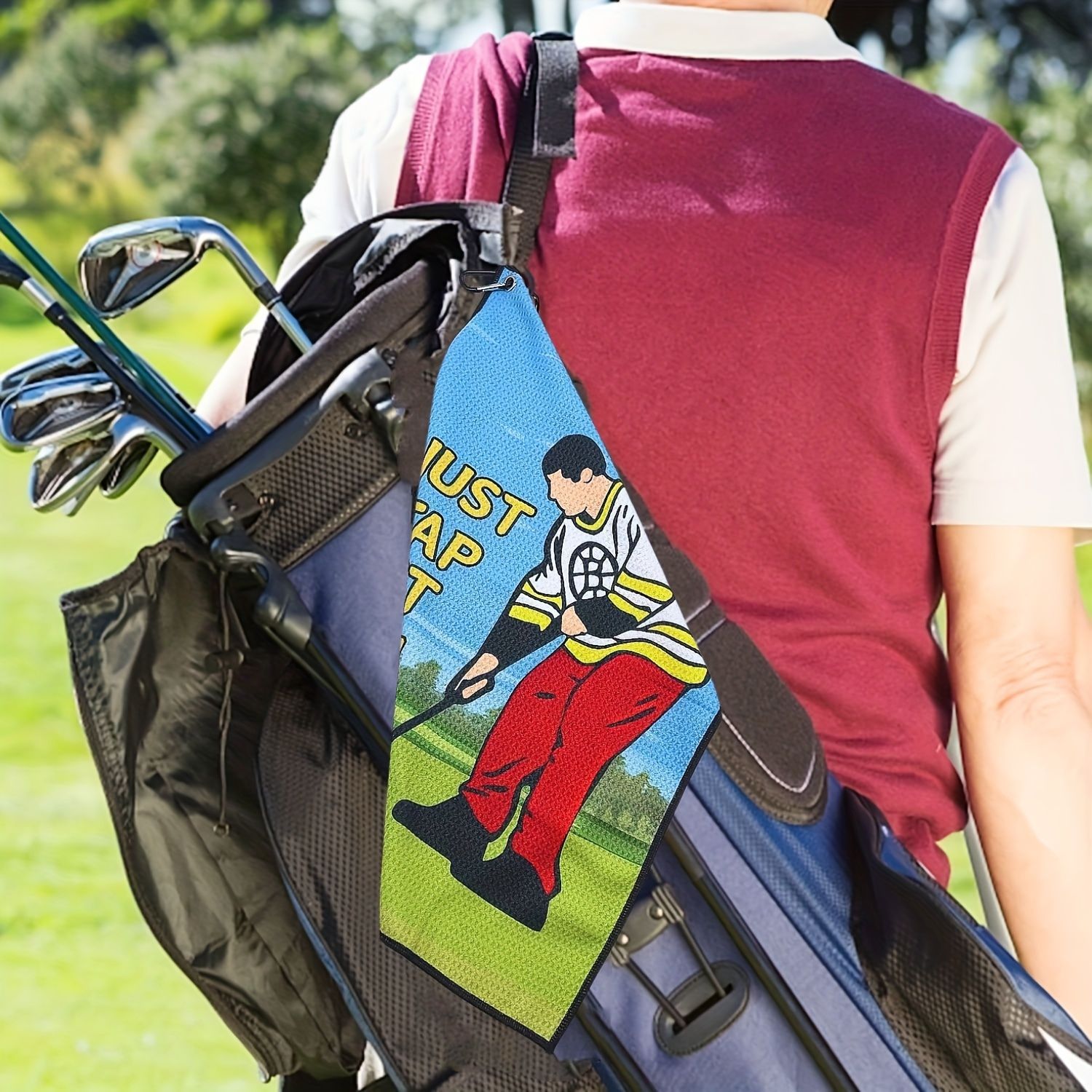 ハッピーギルモアデザイン マイクロファイバープレミアムゴルフ - Golf Towel Waffle のレビューと価格