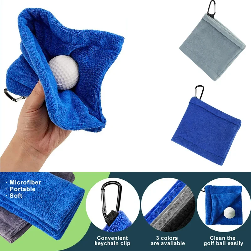 マイクロファイバーゴルフボール＆クラブクリーニングタオル ス - Golf Towel Waffle のレビューと価格