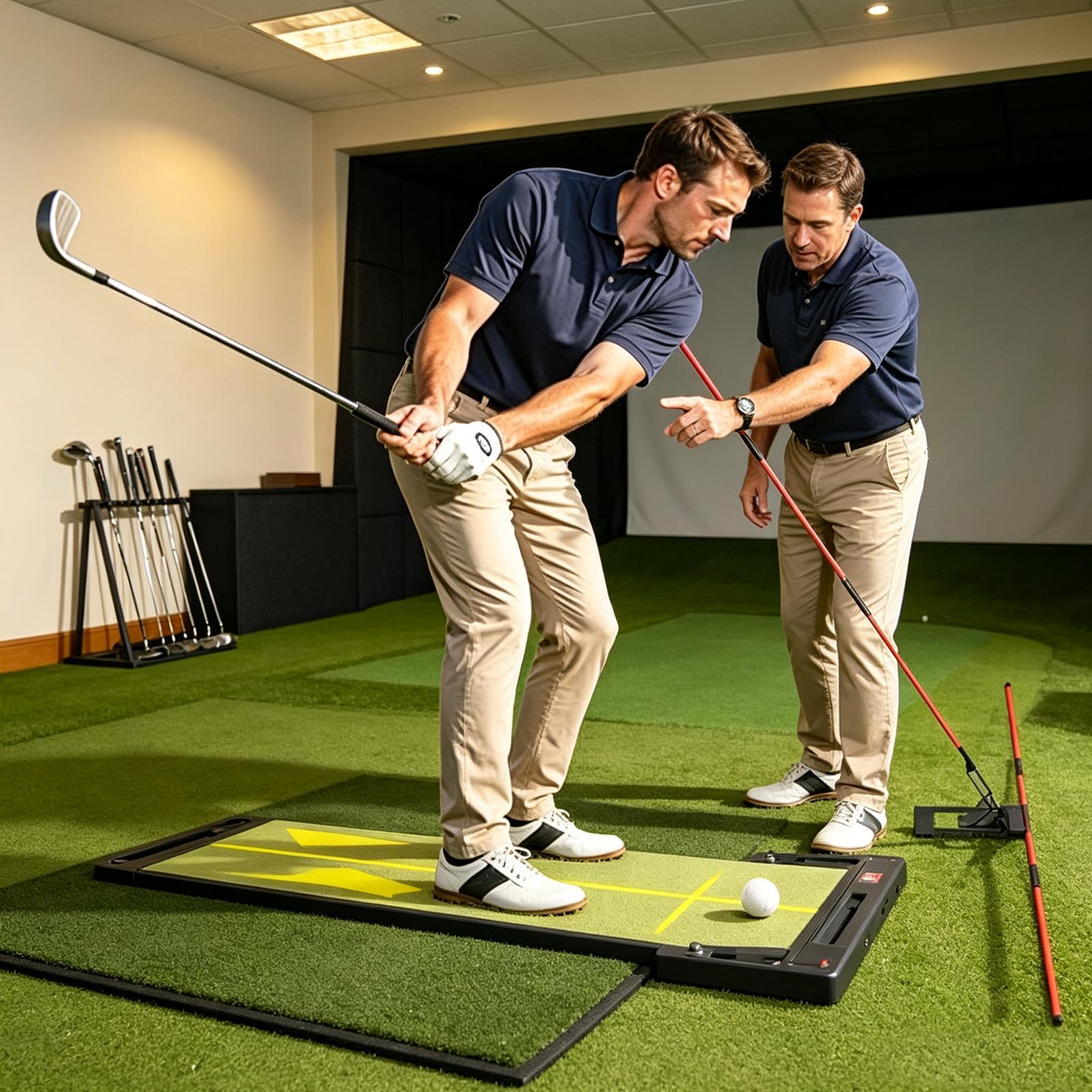 ゴルフプレーントレーナー 調節可能な角度調整練習スティック  - Golf Equipment For Beginners のレビューと価格