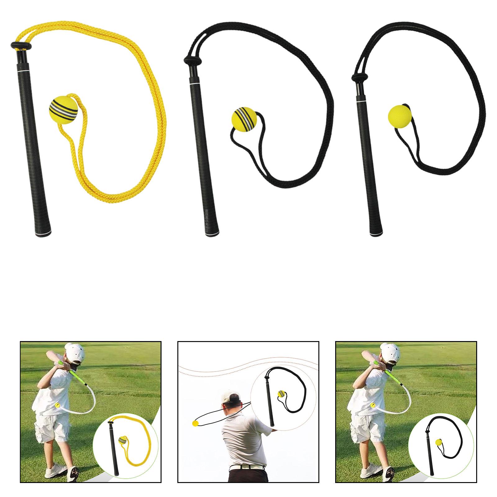 ゴルフスイングトレーナー エラスティックロープ 練習補助具  - Golf Equipment For Beginners のレビューと価格