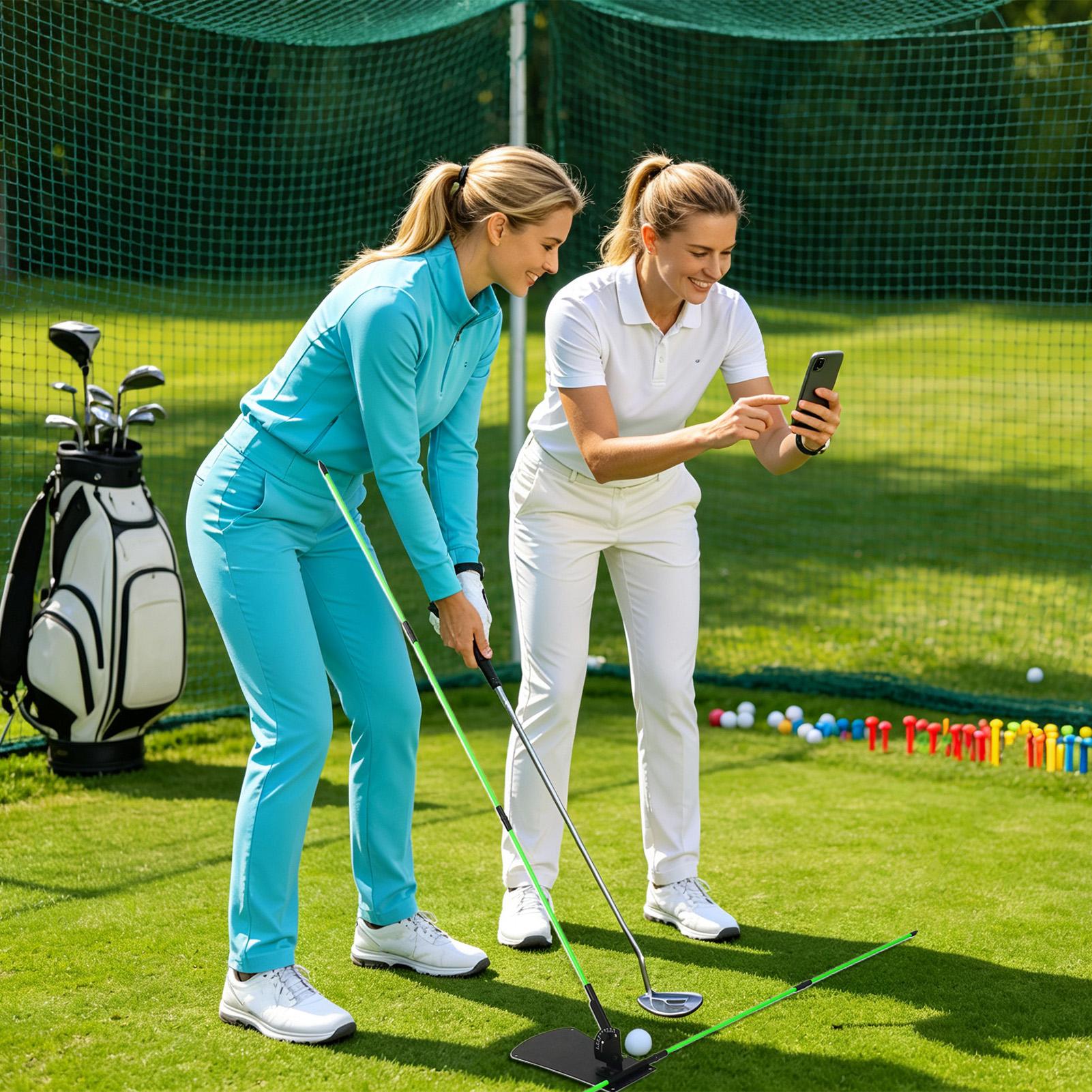 ゴルフスイングプレーントレーナーアライメントポータブルトレー - Golf Equipment For Beginners のレビューと価格