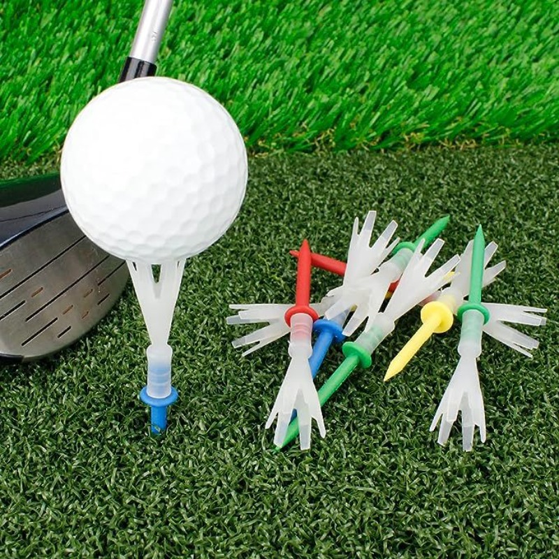 1 個のプラスチックゴルフスタッドボールホルダー 6 プロン - Ball Marker Set のレビューと価格