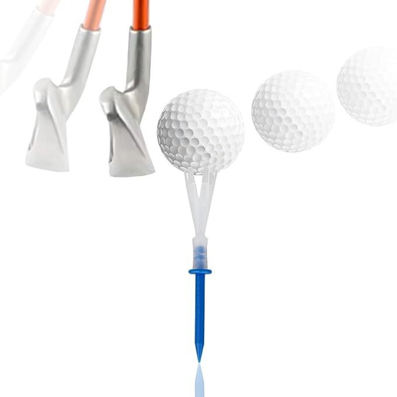 1 個のプラスチックゴルフスタッドボールホルダー 6 プロン - Ball Marker Set のレビューと価格